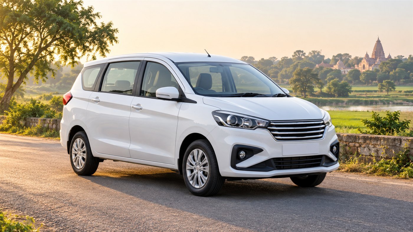 Maruti Suzuki Ertiga for family travel in Braj