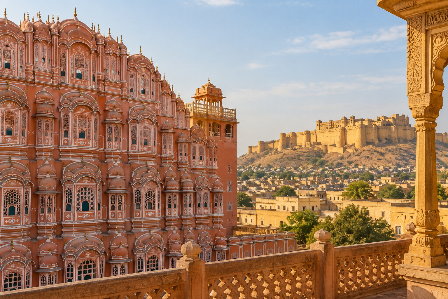 Rajasthan heritage scenery