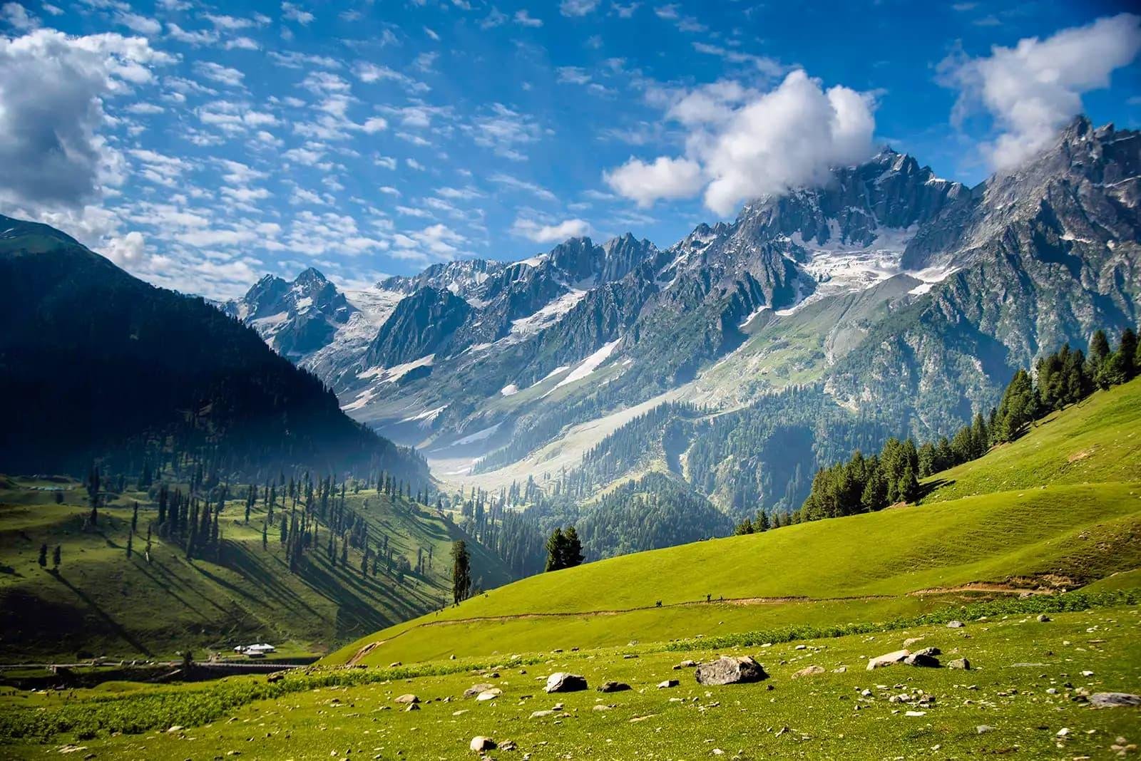 Kashmir Himalayan mountain landscape