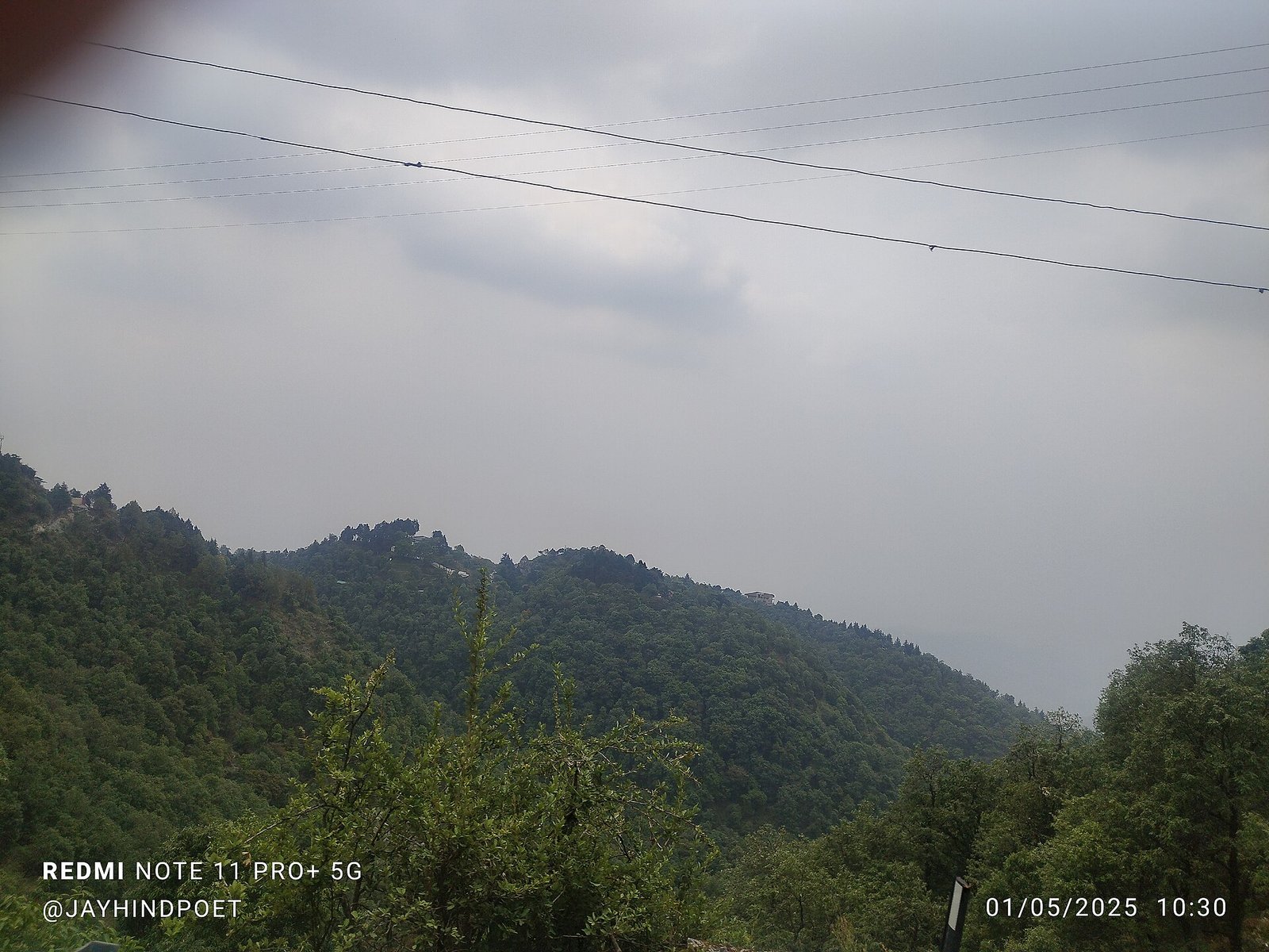 Hill view in Mussoorie