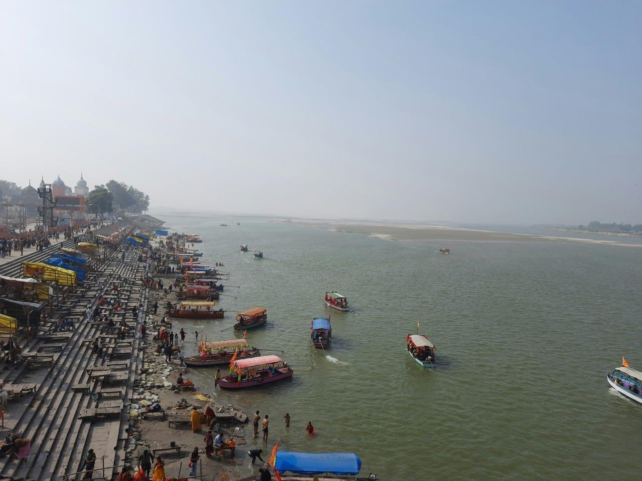 Saryu Ghat in Ayodhya