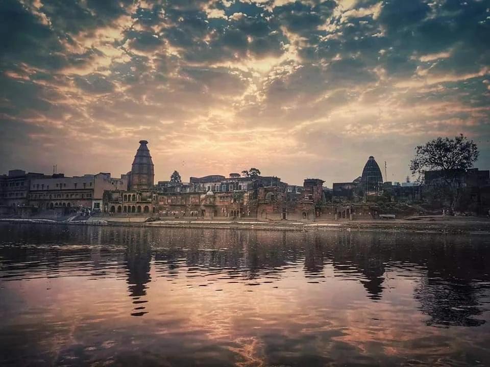 Keshi Ghat on the Yamuna in Vrindavan