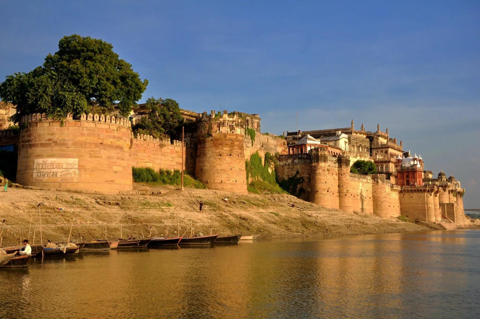 Ramnagar Fort on the Ganga near Varanasi