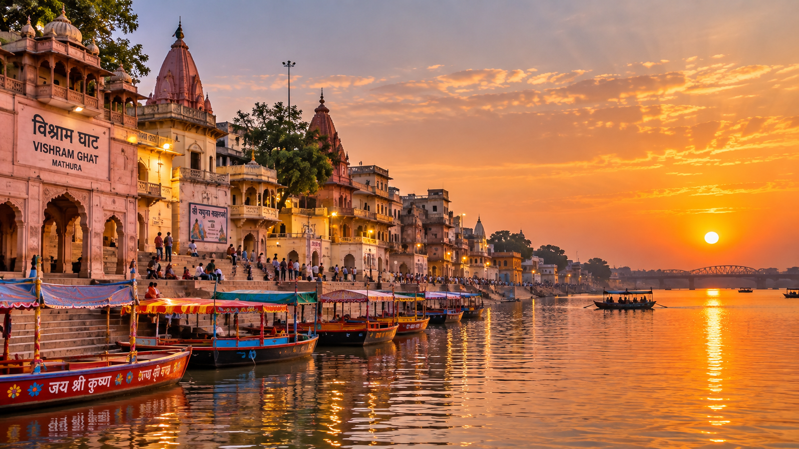 Vishram Ghat in Mathura